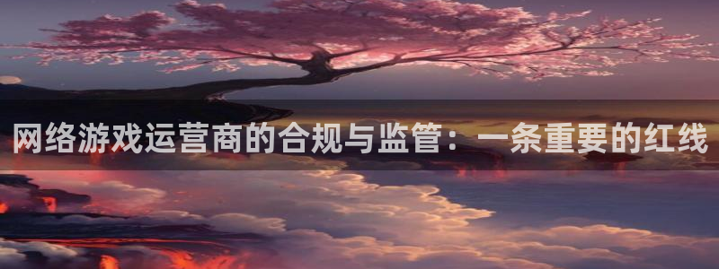 pp电子电子商务怎么样：网络游戏运营商的合规与监管：一条重要的红线