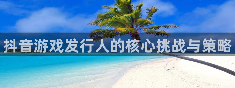 四川pp电子科技有限公司招聘：抖音游戏发行人的核心挑战与策略